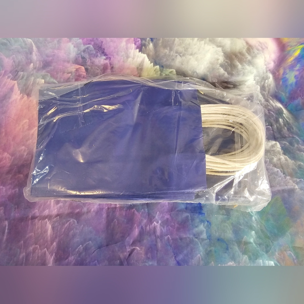 New‎ 24 pack of blue small gift bags